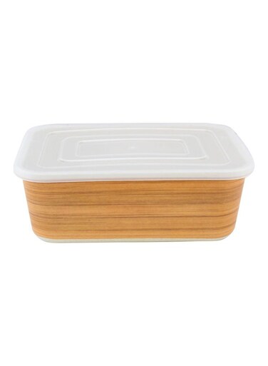 Cuisine Art Bamboo Fibre Container - Medium, BD-BF-66 Brown 15cm