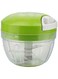 Dubai Gallery Manual Vegetable Chopper Clear/Green 10Centimeter