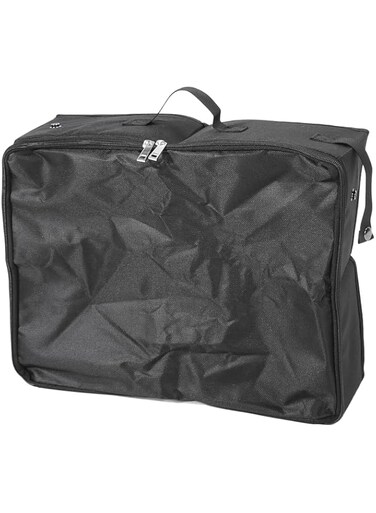 Sorandy Zip Closure Leakproof Waterproof Oxford Cloth Collapsible Travel Litter Box Handle Design Portable Easy to Clean 31x40x14cm Collapsible Litter Carrier, Cat Litter Box,