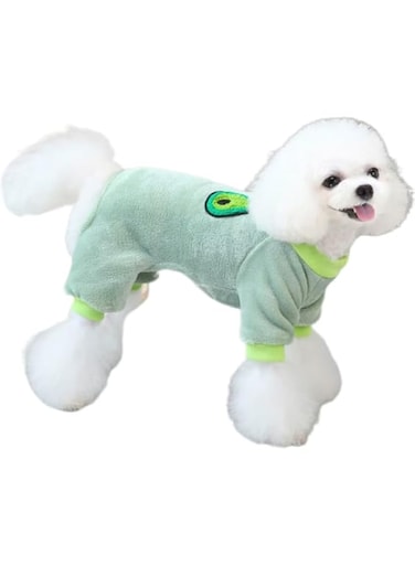 Pet Dog Hoodie, Clothes,Dog Sweater Cap,Winter Warm Turtleneck Sweater Coat Small Dog &amp; Medium Dog &amp; Cat (Green, XL)