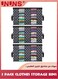 Storage Bags For Clothes,3 Pack 90L Large Capacity Storage Bins Foldable,Storage Containers For Blankets,Bedding With Reinforced Handles Sturdy Zipper Black,23.6x16.9x13.8in