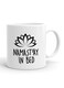 Your Wall Namast'ay in Bed Quote Printed Ceramic Coffee Mug 325ml - Perfect Gifting by Spoil Your Wall