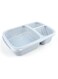 Biodegradable 3-Compartment Bento Lunch Box with Cover