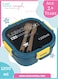 Kids Bento Lunch Box 1200ml &ndash; Leak-Proof, Insulated, Eco-Friendly, with Compartments and Utensils &ndash; Ideal for School &amp; Travel