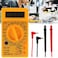 DT-830B Handheld Digital Multimeter Ammeter Voltmeter Digital Display Universal Tester Meter &ndash; Yellow