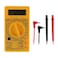 DT-830B Handheld Digital Multimeter Ammeter Voltmeter Digital Display Universal Tester Meter &ndash; Yellow