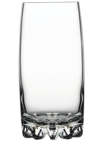 6-Piece Sylvana Long Tumbler Set 385 ml Clear