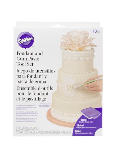 Wilton Fondant and Gum Paste Tools Set, 10-Piece