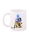 Printed Uncharted Mug White/Blue/Yellow Standard Size