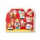 Melissa &amp; Doug Large Farm Jumbo Knob Puzzle &ndash; 8-Piece Extra Thick Wooden Puzzle With Jumbo Knobs, Matching Pictures Under Each Piece, Develops Fine Motor &amp; Visual Skills for Kids Ages 1+