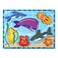 Melissa &amp; Doug Sea Life Chunky Puzzle &ndash; 7-Piece Wooden Ocean Creature Puzzle With Stand-Up Pieces, Matching Pictures Underneath, Early Learning &amp; Fine Motor Skill Builder for Toddlers 2+