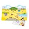 Melissa &amp; Doug Puffy Sticker Play Set &ndash; Safari Reusable Puffy Stickers &ndash; 42 Piece Safari Theme Fold-Out Double-Sided Background With Carry Handle for Kids Ages 4+, Creative, Mess-Free Adventure