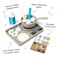 Melissa &amp; Doug Water Wow! Simmer &amp; Stir Stovetop Play Set &ndash; 19-Piece Color-Changing Pretend Play Cooking Set With Pots, Spoon &amp; Squeeze Bottle for Kids Ages 3+, Screen-Free, Reusable Fun