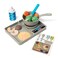 Melissa &amp; Doug Water Wow! Simmer &amp; Stir Stovetop Play Set &ndash; 19-Piece Color-Changing Pretend Play Cooking Set With Pots, Spoon &amp; Squeeze Bottle for Kids Ages 3+, Screen-Free, Reusable Fun