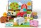 Melissa &amp; Doug Blockables Farm Play Set, 56 Connectable Wooden Blocks With Farm Animals, Tractor, Trailer &amp; Felt Accessories, Compatible Snap &amp; Stack Construction Toy for Kids Ages 2+