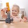 Melissa &amp; Doug Blockables Woodland Creatures Building Set, 56 Snap-Together Wooden Blocks With Felt Accents &amp; Wheels, Build Animals &amp; Trees, Ages 2+