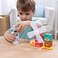 Melissa &amp; Doug Blockables Farm Friends Play Set, 16 Snap-Together Wooden Farm Blocks With Connectors, Felt Horns, Duck Feet &amp; Spinning Windmill, Compatible With All Blockables Sets, Ages 2+