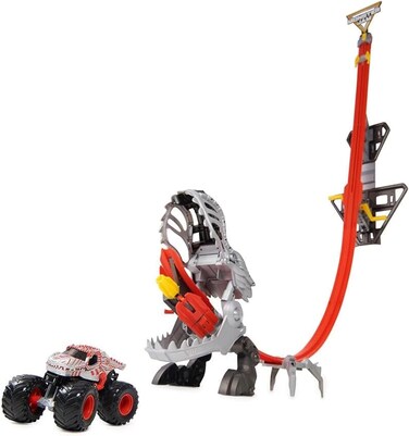 Monster Jam 1:64 Thunder Drop Playset