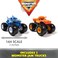 Monster Jam, Supercharge Speedway Playset, Includes Megalodon And El Toro Loco 1:64 Scale Die-Cast Trucks, Light Up World Finals Track Kids&rsquo; Toys For Boys Aged 3 4 5 6+