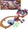 Monster Jam, Supercharge Speedway Playset, Includes Megalodon And El Toro Loco 1:64 Scale Die-Cast Trucks, Light Up World Finals Track Kids&rsquo; Toys For Boys Aged 3 4 5 6+