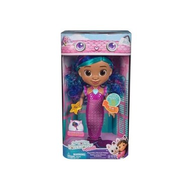 Gabby&rsquo;s Dollhouse The Movie Sing &amp; Shine Mermaid Gabby Doll (36 cm)