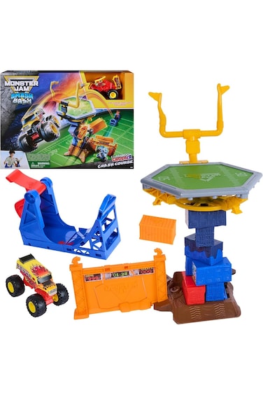 Monster Jam Smash &amp; Bash Crash Course Playset