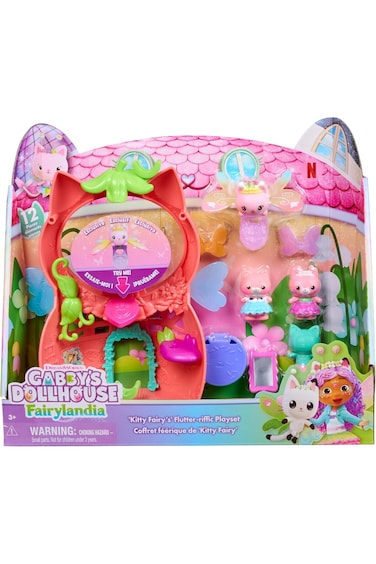 Gabby's Dollhouse Fairylandia Kitty Fairy Playset