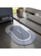 Somer Field - Bath Mats, Anti-Slip Bathroom Floor Mats and Quick Dry Bath Rug, Super Absorbent Bathtub Mat with Non-Slip, Thickened, Soft, Easier Clean Carpet - Best Buy (39.90 X 59.90 Cm, Oval)