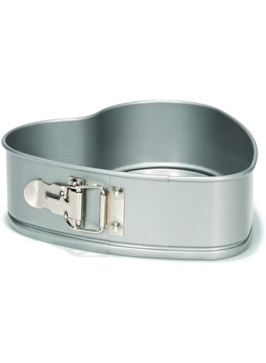 Patisse Heart springform pan, Silver Gray, 7-7/8