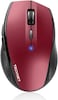 TECKNET Bluetooth Mouse, 4800 DPI Wireless Mouse, 2-Year Battery 6 Adjustable DPI, 6 Buttons Compatible with Laptop/Windows/Computer - Red