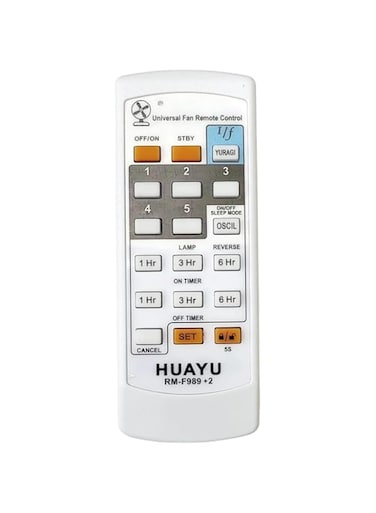 Universal Fan Remote Control, Remote Control Working And Compitable With All Types Of Celling Fan, Table Fan, Wall Fan, Stand Fan. Replacement Remote Control for Universal Fans