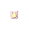 Kids Digital Instant Camera with LCD Screen, Pink and Yellow, Built-in Photo Printer