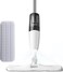 TB500 Water Spray Mop Carbon Fiber Dust Collector 360&deg; Rotating 350ml Tank Waxing Mop   Quick-Drying   95cm Wide Spray Area   Lightweight   Add Disinfectant Water   2ml Fine Mist - White