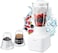 Panasonic Blender 700W Ice Crushing Smoothie Maker, 2L Glass Jug, 2 Dry Mills, Durable Sawtooth Blades, White, MX-MG5321WTZ