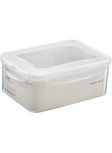 X IANGYU Sealed food containers and LIDS, BPA-free kitchen storage containers. Oats, grains, flour. Frozen storage containers are leak-proof（Rectangle 23 * 13 * 7 1L）