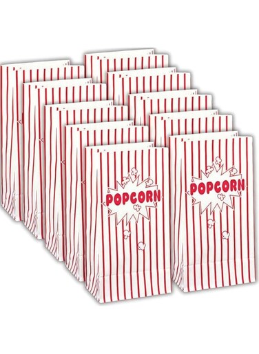 Unique 10 Paper Popcorn Bags