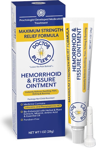 Doctor Butler's Hemorrhoid &amp; Fissure Ointment (1oz/28g)