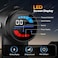 Massage Gun with Heat, Electric Deep Tissue Massage Gun for Back, Professional Massager Gun - 20 Speeds Muscle Relief for Athletes &amp; Family, Gifts for Men, Silent, Black