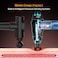Massage Gun with Heat, Electric Deep Tissue Massage Gun for Back, Professional Massager Gun - 20 Speeds Muscle Relief for Athletes &amp; Family, Gifts for Men, Silent, Black