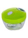 Multifunctional Hand Vegetable/Fruit Chopper Green/Clear/White 12.5x12.5x8.5cm