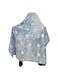 In The Dark Blanket Cotton Grey