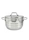 Premium Stainless Steel Casserole 2.0L &acirc;&euro;&ldquo; 16x10 cm   Oven-Safe Pot for Roasts &amp; Stews &acirc;&euro;&ldquo; Durable &amp; Induction Compatible