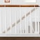 Gudui Banister Guard, Safe Rail, Deck Balcony &amp; Stairway Safety Net for Indoor and Outdoor 6.56ft L x 2.6ft H - Baby Proofing, Child Safety, Stair Railing Net; Pet; Toy; Protector