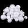 CRAFT MAGIC 48-Pack White Foam Balls &ndash; Mixed-Size High-Density Polystyrene Craft Balls for DIY Art, School Projects, Party D&eacute;cor and Household Crafts
