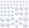 CRAFT MAGIC 48-Pack White Foam Balls &ndash; Mixed-Size High-Density Polystyrene Craft Balls for DIY Art, School Projects, Party D&eacute;cor and Household Crafts