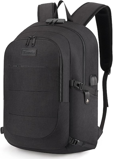 Tzowla Laptop Travel Backpack for Women Men,Water Resistant Anti-Theft College Backpacks Fits 15.6-17.3 Laptop/Notebook