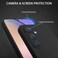 Case Compatible with Samsung Galaxy A25 5G case, Ultra Slim Shockproof Silicone Phone Case with CAMERA Protection Cover Compatible with Galaxy A25 5G Protective Case Black