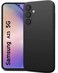 Case Compatible with Samsung Galaxy A25 5G case, Ultra Slim Shockproof Silicone Phone Case with CAMERA Protection Cover Compatible with Galaxy A25 5G Protective Case Black