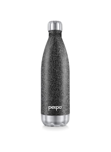 PEXPO Electro 24 Hrs Hot &amp; Cold Stainless Steel Flask - 750 ml BLACK