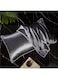 100% Mulberry Silk Pillowcase for Hair and Skin, 19 Momme Natural Silk Pillowcases, Soft Breathable Smooth Silk Pillow Cover 48cm*74cm(Grey 1PC)